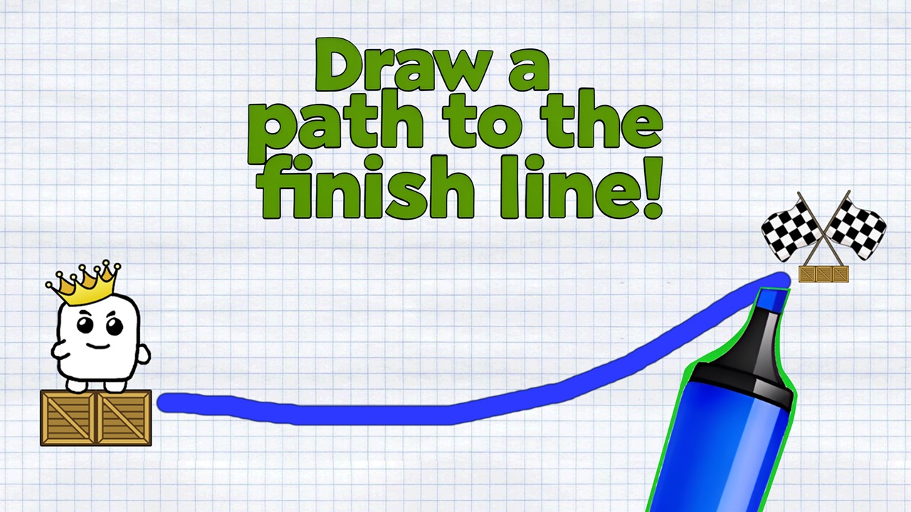Immagine Draw a path to the finish line!