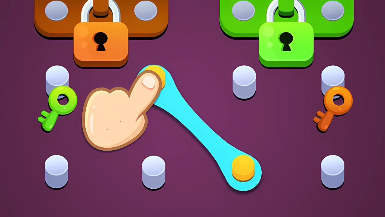 Immagine Move the rubber bands: Logic puzzle