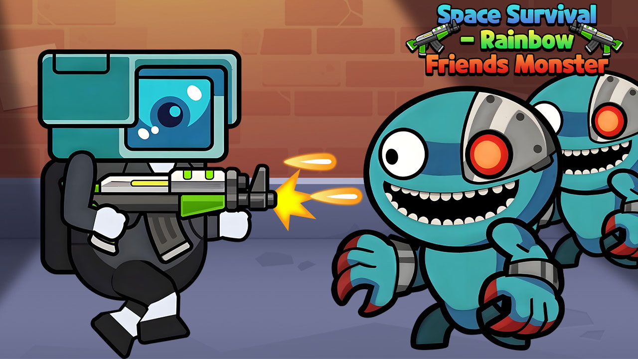 Immagine Space Survival Rainbow Friends Monster